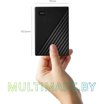 Внешний жесткий диск WD My Passport 2TB (WDBYVG0020BBK) картинка 6